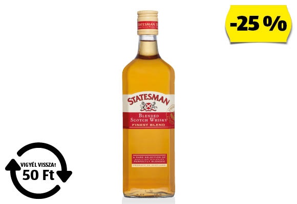 STATESMAN Scotch Whisky, 0,7 l/üveg