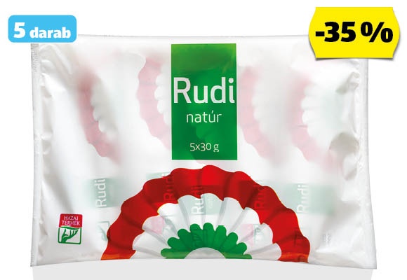 KOKÁRDÁS Natúr rudi, 5 x 30 g/csomag