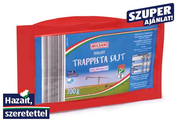 MILSANI Trappista sajt, 700 g/darab