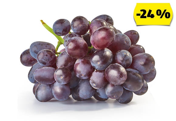 Piros mag nélküli szőlő, 500 g/csomag