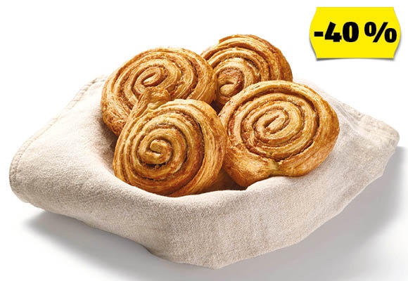 AZON MELEGÉBEN Fahéjas csiga, 100 g/darab