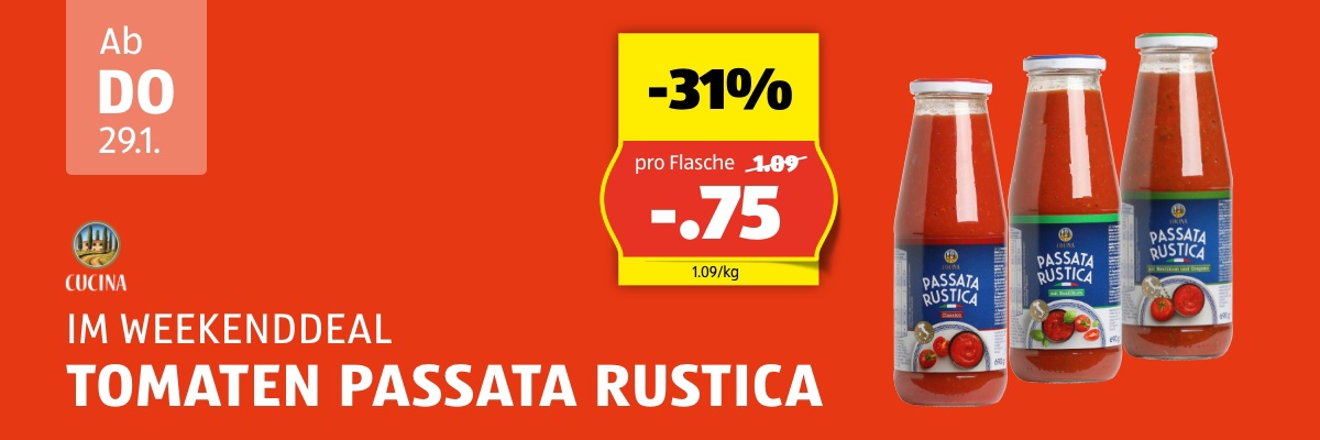 Weekend Deal ab Donnerstag 29.1.