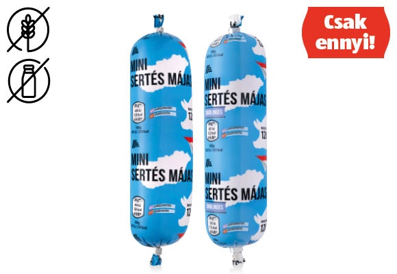 Mini sertésmájas, 120 g/darab