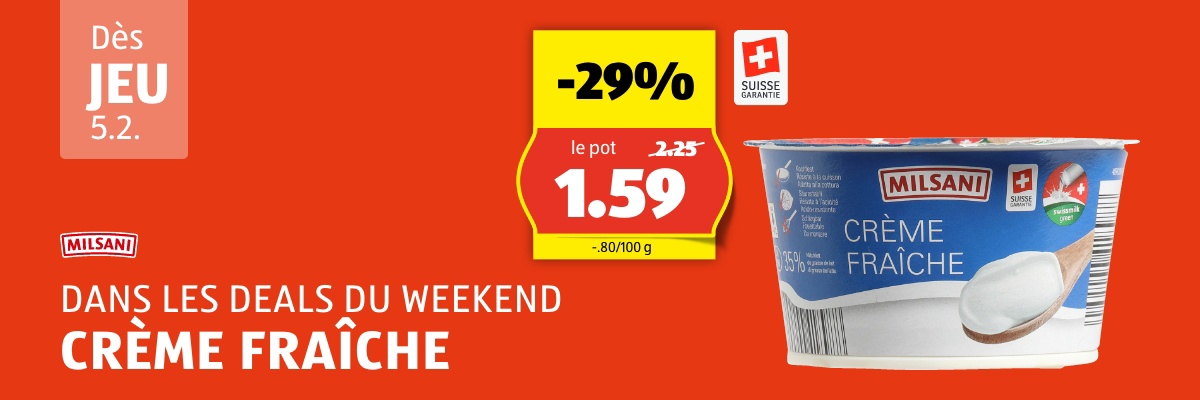 WeekendDeal dès jeudi, 5.2.
