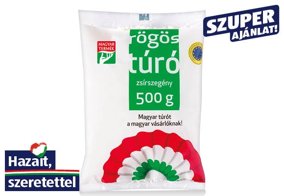 KOKÁRDÁS Rögös túró, 500 g/csomag