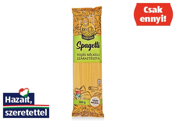 Spagetti, 500 g/csomag