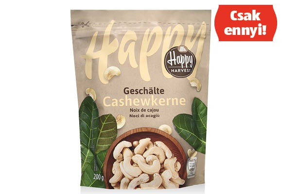 HAPPY HARVEST Kesudió, 200 g/csomag