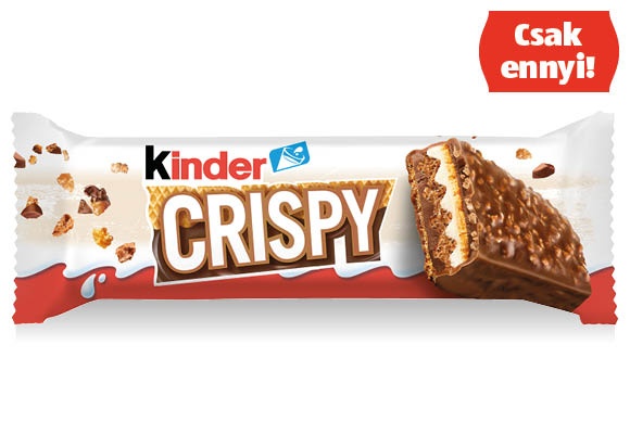 KINDER Crispy, 34 g/darab