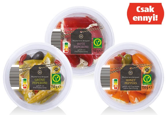 WONNEMEYER Antipasti, 150 g/tégely
