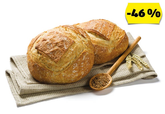 AZON MELEGÉBEN Kovászos cipó, 410 g/darab