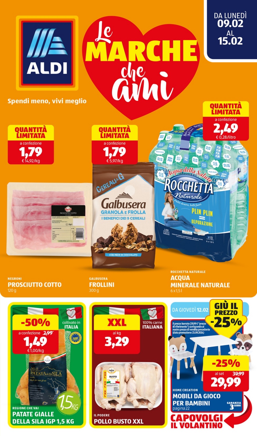 Scopri le offerte da lunedì 2 febbraio