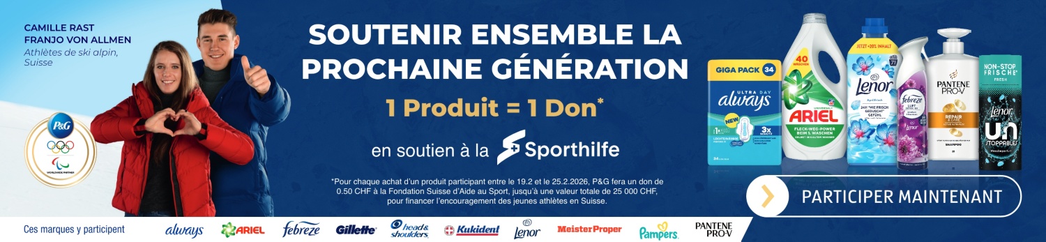 Sporthilfe & Procter & Gamble – Découvrez maintenant