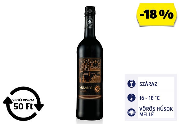 VILLÁNY Cuvée, 0,75 l/üveg