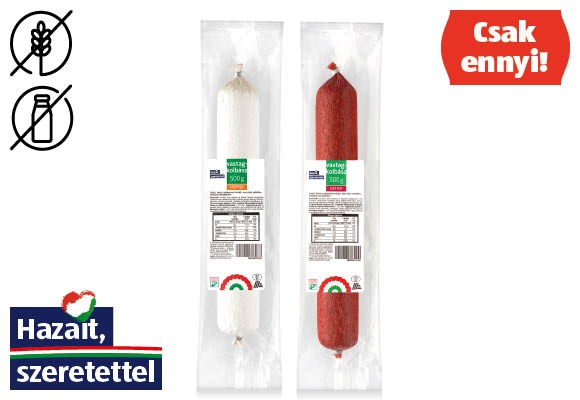 KOKÁRDÁS Vastagkolbász, 500 g/darab