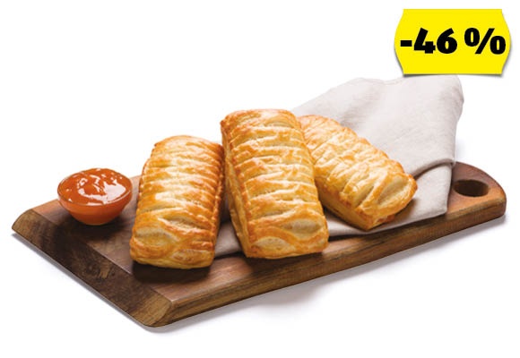 AZON MELEGÉBEN Barackos-vaníliapudingos párna, 100 g/darab