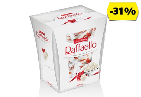 FERRERO Raffaello, 230 g/doboz