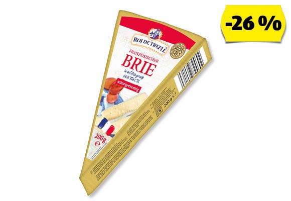 ROI DE TREFLE Eredeti Francia Brie sajt, 200 g/darab