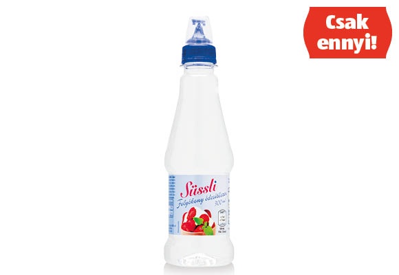 SÜSSLI Folyékony édesítőszer, 300 ml/flakon