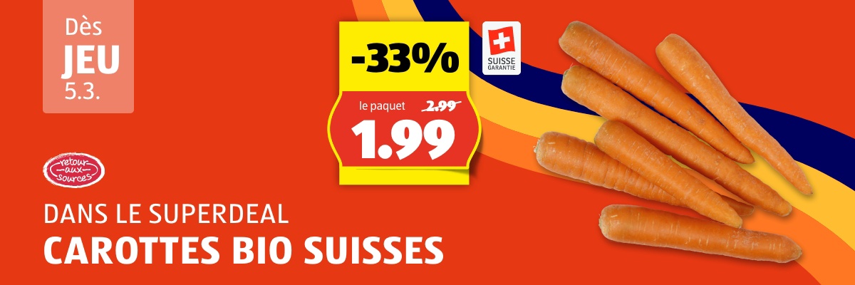 SuperDeal dès jeudi 5.3.