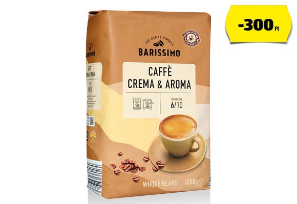 BARISSIMO Crema & Aroma, 1 kg/csomag