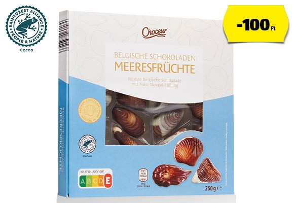 CHOCEUR Belga praliné, 250 g/doboz