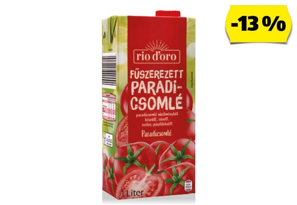 RIO D’ORO Paradicsomlé, 1 l/doboz