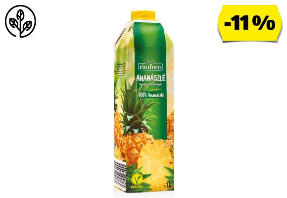 RIO D’ORO Ananászlé, 1 l/doboz