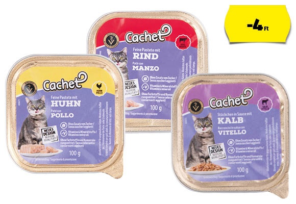 CACHET Macskaeledel, 100 g/tégely