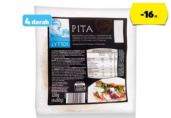 LYTTOS Pita, 320 g/csomag