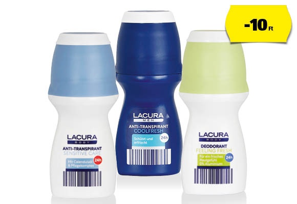 LACURA Golyós dezodor, 50 ml/darab