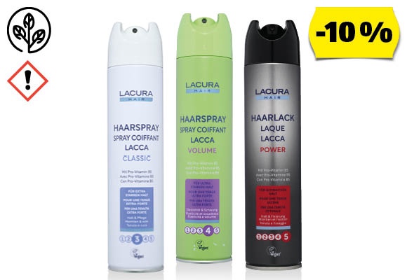 LACURA Hajlakk, 300 ml/flakon