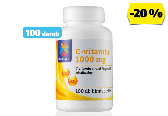MULTINORM C-Vitamin 1 000 MG, 100 darab/doboz