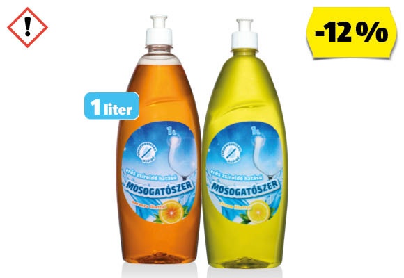 Mosogatószer, 1 l/flakon