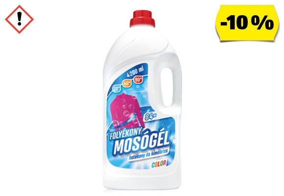 Folyékony mosógél, 4,2 l/flakon