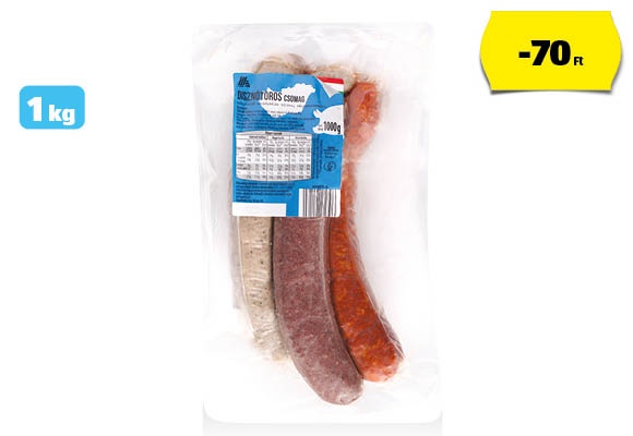 Friss disznótoros csomag, 1 kg/csomag