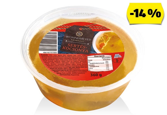 WONNEMEYER Falusi kocsonya, 360 g/doboz