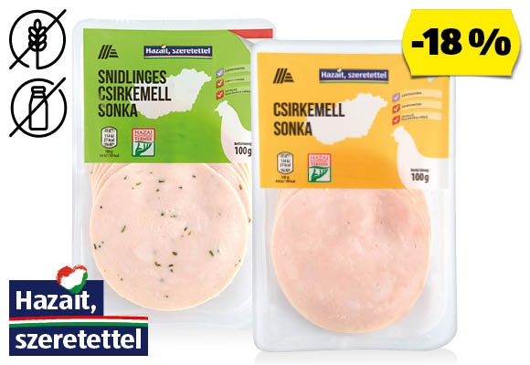 Csirkemellsonka, 100 g/csomag