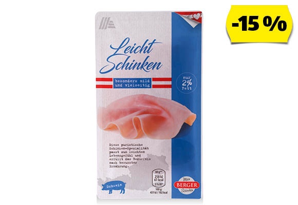 GENUSS 100% AUS ÖSTERREICH Sertéscombsonka, 120 g/csomag