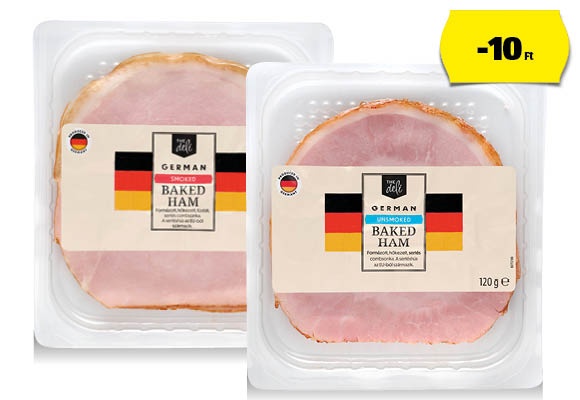Német sült sonka, 120 g/csomag