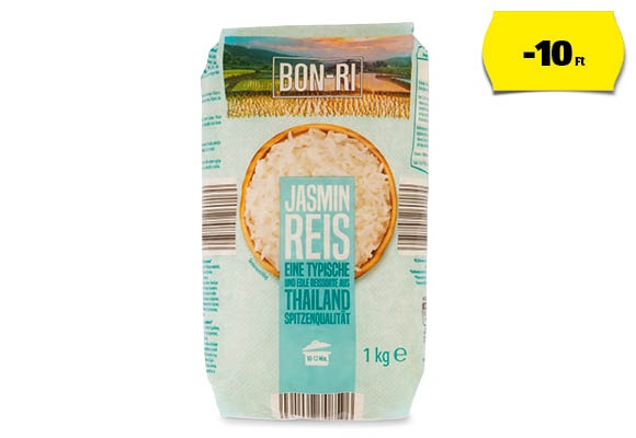 BON-RI Jázminrizs, 1 kg/csomag