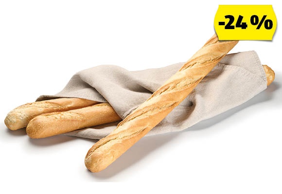 AZON MELEGÉBEN Francia bagett, 250 g/darab