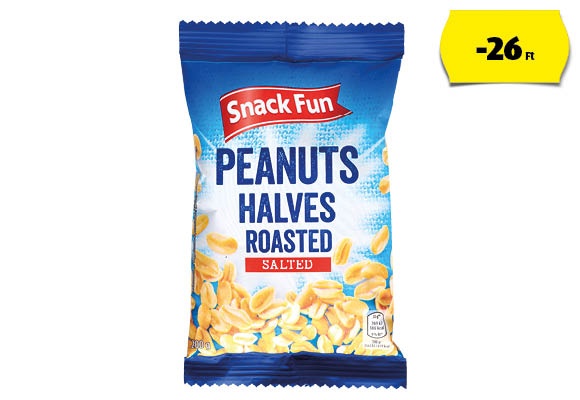 SNACK FUN Földimogyoró, 200 g/csomag