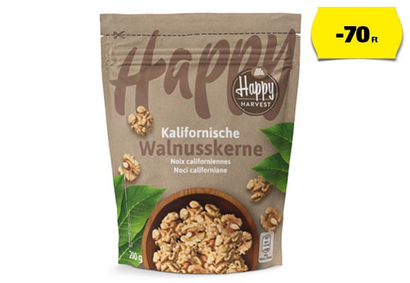 HAPPY HARVEST Dióbél, 200 g/csomag