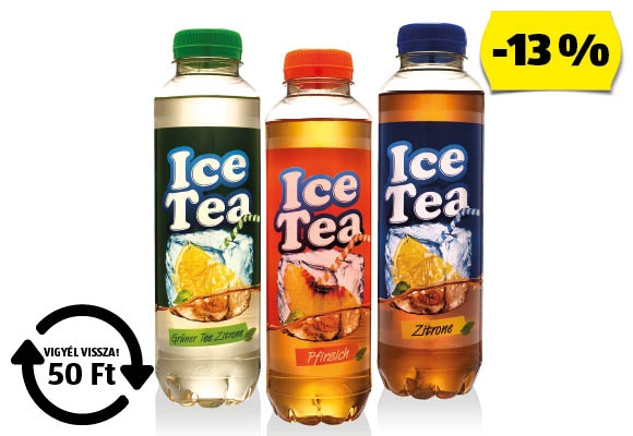 Jegestea, 0,5 l/palack