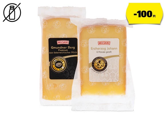 MILSANI Osztrák sajtkülönlegesség, /kg