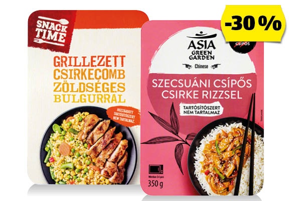 ASIA GREEN GARDEN / SNACK TIME Készétel, 350 g/doboz