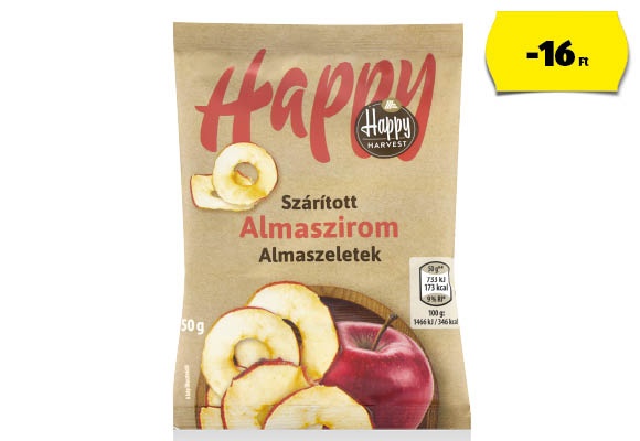 HAPPY HARVEST Almaszirom, 50 g/csomag