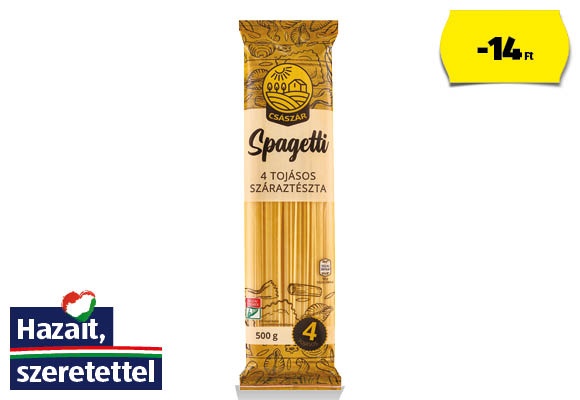 CSÁSZÁR Spagetti, 500 g/csomag