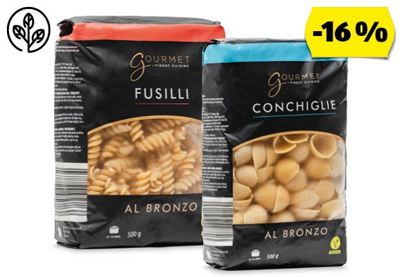 GOURMET Bronze cut tészta, 500 g/csomag