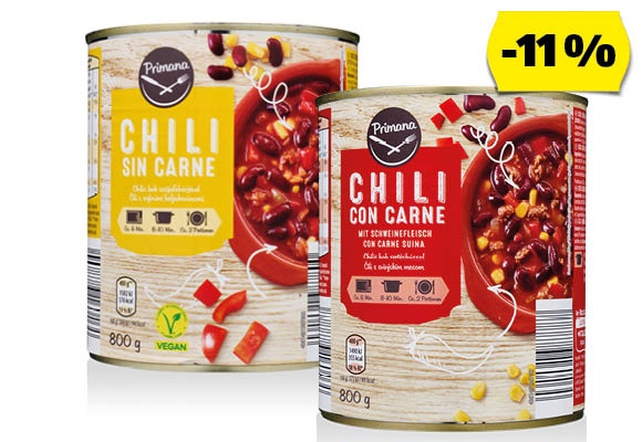 PRIMANA Egytálétel, 800 g/doboz